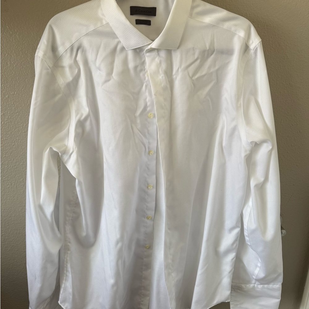 Calvin Klein White Dress Shirt